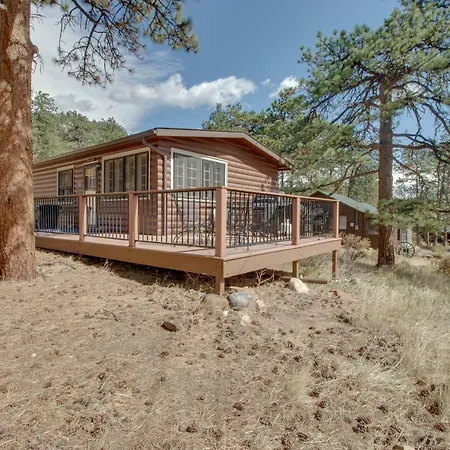 Peak View Cabin Estes Park Exterior photo